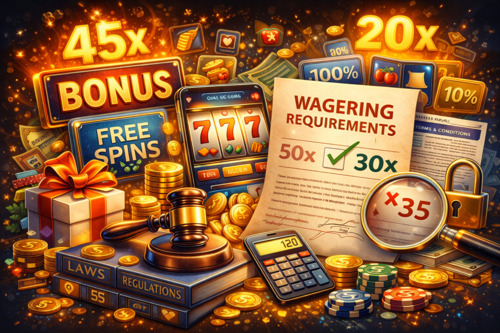 casino bonuses and wagering requirements